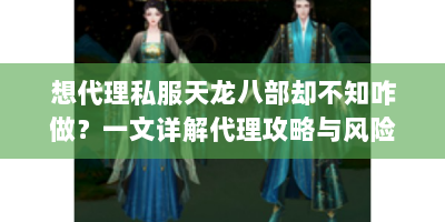 想代理私服天龙八部却不知咋做？一文详解代理攻略与风险