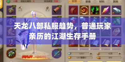 天龙八部私服趋势，普通玩家亲历的江湖生存手册