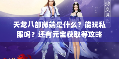 天龙八部微端是什么？能玩私服吗？还有元宝获取等攻略