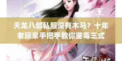 天龙八部私服没有木马？十年老玩家手把手教你鉴毒三式