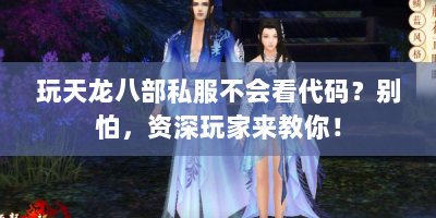 玩天龙八部私服不会看代码？别怕，资深玩家来教你！