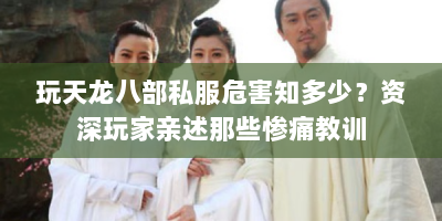 玩天龙八部私服危害知多少？资深玩家亲述那些惨痛教训