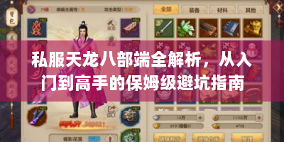私服天龙八部端全解析，从入门到高手的保姆级避坑指南