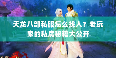天龙八部私服怎么找人？老玩家的私房秘籍大公开