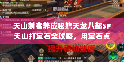 天山刺客养成秘籍天龙八部SF天山打宝石全攻略，用宝石点亮你的暗杀艺术