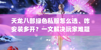 天龙八部绿色私服怎么选、咋安装多开？一文解决玩家难题