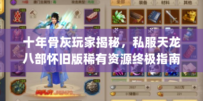 十年骨灰玩家揭秘，私服天龙八部怀旧版稀有资源终极指南