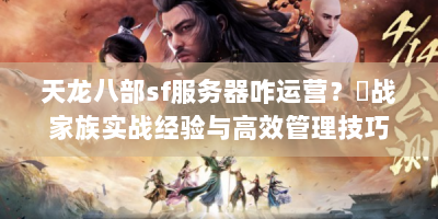 天龙八部sf服务器咋运营？龍战家族实战经验与高效管理技巧揭秘