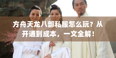 方舟天龙八部私服怎么玩？从开通到成本，一文全解！
