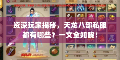 资深玩家揭秘，天龙八部私服都有哪些？一文全知晓！