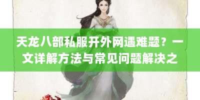 天龙八部私服开外网遇难题？一文详解方法与常见问题解决之道