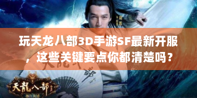 玩天龙八部3D手游SF最新开服，这些关键要点你都清楚吗？