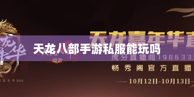 天龙八部手游私服能玩吗