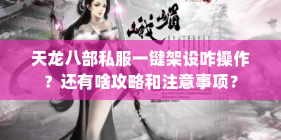 天龙八部私服一键架设咋操作？还有啥攻略和注意事项？
