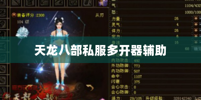 天龙八部私服多开器辅助