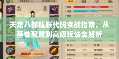 天龙八部私服代码实战指南，从基础配置到高级玩法全解析