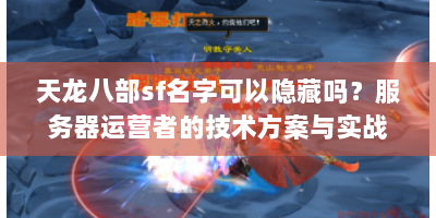 天龙八部sf名字可以隐藏吗？服务器运营者的技术方案与实战解析