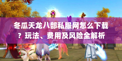 冬瓜天龙八部私服网怎么下载？玩法、费用及风险全解析