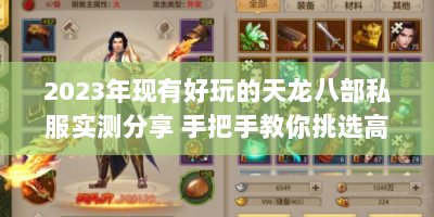 2023年现有好玩的天龙八部私服实测分享 手把手教你挑选高福利服