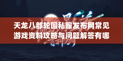 天龙八部轮回私服发布网常见游戏资料攻略与问题解答有哪些？