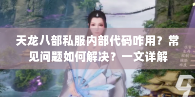 天龙八部私服内部代码咋用？常见问题如何解决？一文详解