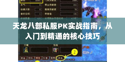 天龙八部私服PK实战指南，从入门到精通的核心技巧