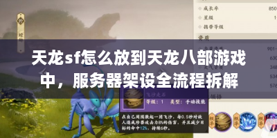 天龙sf怎么放到天龙八部游戏中，服务器架设全流程拆解