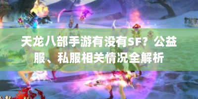 天龙八部手游有没有SF？公益服、私服相关情况全解析