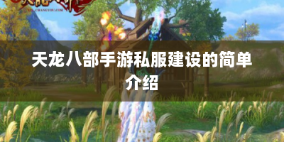 天龙八部手游私服建设的简单介绍