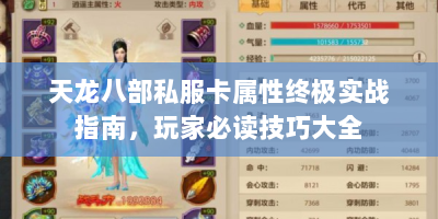 天龙八部私服卡属性终极实战指南，玩家必读技巧大全