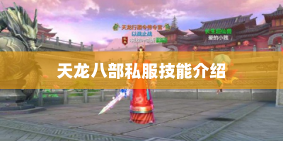 天龙八部私服技能介绍