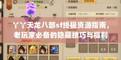 丫丫天龙八部sf终极资源指南，老玩家必备的隐藏技巧与福利地图
