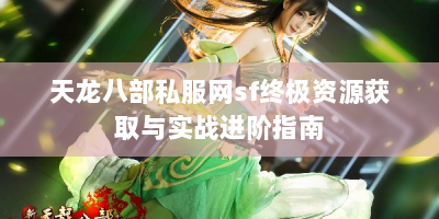 天龙八部私服网sf终极资源获取与实战进阶指南