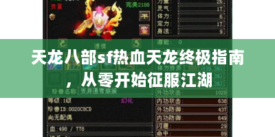 天龙八部sf热血天龙终极指南，从零开始征服江湖