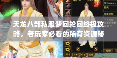 天龙八部私服梦回轮回终极攻略，老玩家必看的稀有资源秘籍