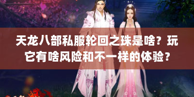 天龙八部私服轮回之珠是啥？玩它有啥风险和不一样的体验？