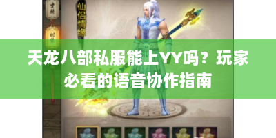 天龙八部私服能上YY吗？玩家必看的语音协作指南