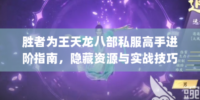 胜者为王天龙八部私服高手进阶指南，隐藏资源与实战技巧全解析