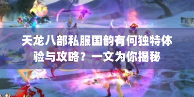 天龙八部私服国韵有何独特体验与攻略？一文为你揭秘