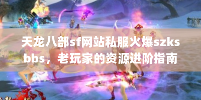 天龙八部sf网站私服火爆szksbbs，老玩家的资源进阶指南