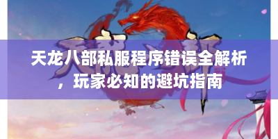 天龙八部私服程序错误全解析，玩家必知的避坑指南
