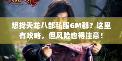 想找天龙八部私服GM群？这里有攻略，但风险也得注意！