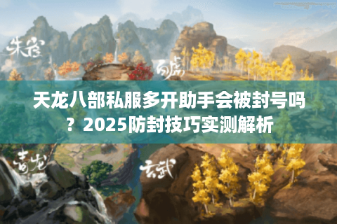 天龙八部私服多开助手会被封号吗？2025防封技巧实测解析