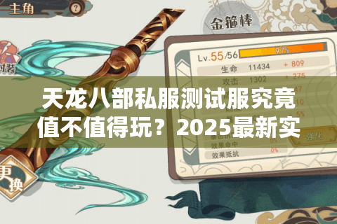 天龙八部私服测试服究竟值不值得玩?2025最新实测报告揭秘 天龙八部私服测试服究竟值不值得玩?2025最新实测报告揭秘