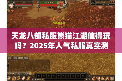 天龙八部私服熊猫江湖值得玩吗？2025年人气私服真实测评