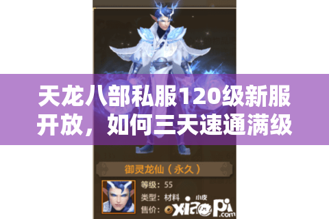 天龙八部私服120级新服开放，如何三天速通满级账号？