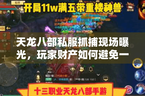 天龙八部私服抓捕现场曝光，玩家财产如何避免一夜清零？