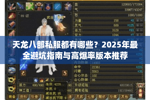天龙八部私服都有哪些？2025年最全避坑指南与高爆率版本推荐