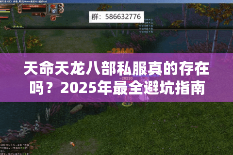 天命天龙八部私服真的存在吗？2025年最全避坑指南