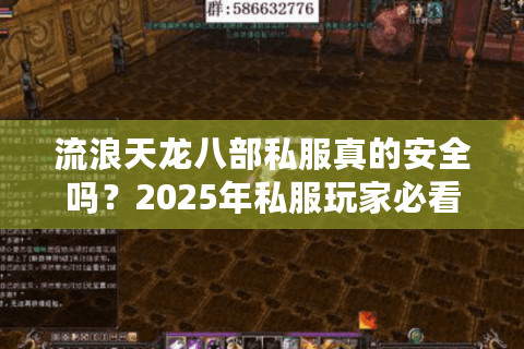 流浪天龙八部私服真的安全吗？2025年私服玩家必看的避坑指南